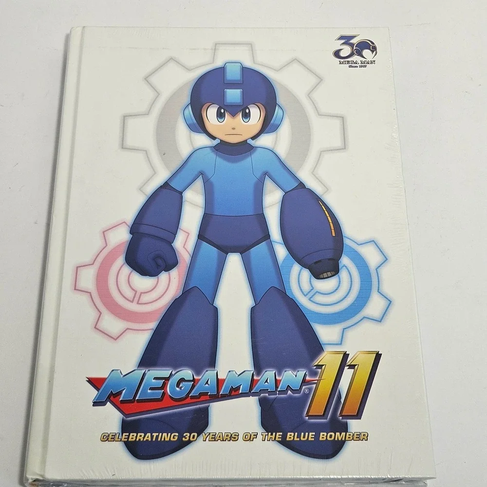Mega Man 11 Collector's Edition Guide Prima Games Hardcover New Sealed Art Print